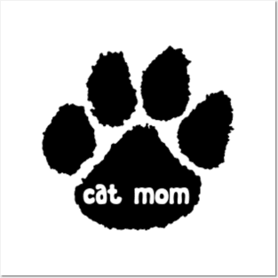 Cat Mom Notepad, Mug, Mask, Tote Posters and Art